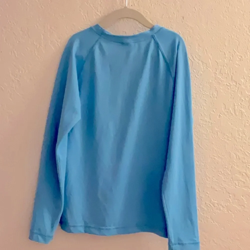 Blue Kids Long Sleeve Rashguard